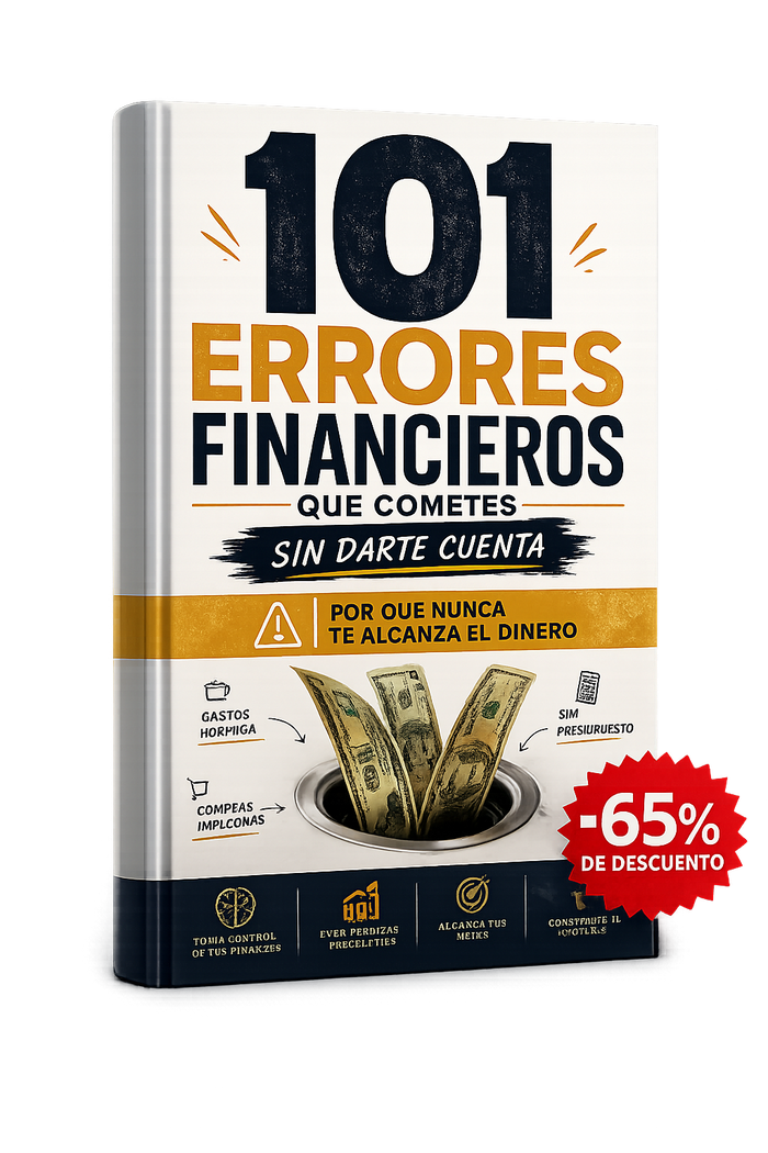 Un error hace daño... 101 destruyen tu economia.